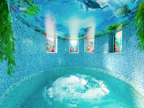 Спа-санаторий «Комильфо» г. Пятигорск. Бассейн